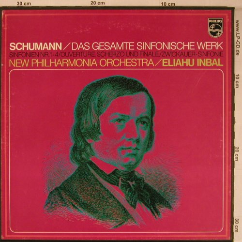 Schumann,Robert: Das Gesamte Sinfonische Werk,Box, Philips (6703 031), NL Typ: 3LP Best.-Nr.: L9199 Preis: 17,50 Euro