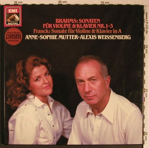 Brahms,Johannes / Franck: Violinsonaten, Box, EMI(157-43 443/44 T), D, 1983 - 2LP - L9201 - 14,00 Euro