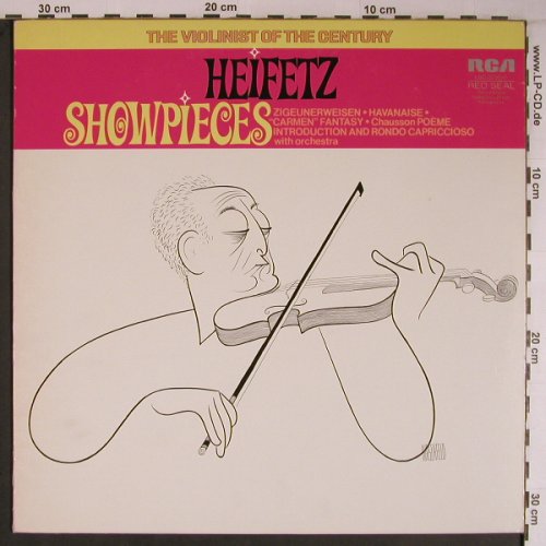 Heifetz,Jascha: Showpieces, RCA(LSC-3232), US, 1971 - LP - L9204 - 12,50 Euro