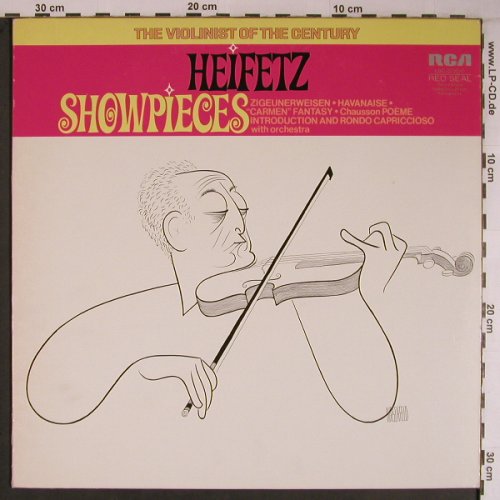 Heifetz,Jascha: Showpieces, RCA (LSC-3232), US, 1971 Typ: LP Best.-Nr.: L9204 Preis: 12,50 Euro