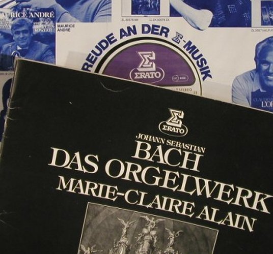 Bach,Johann Sebastian: Das Orgelwerke,Box, Erate/RCA (ZL 30712), D, 1980 Typ: 24LP Best.-Nr.: L9206 Preis: 80,00 Euro