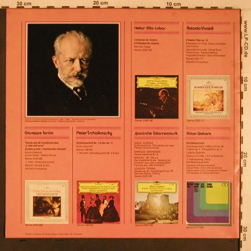 V.A.Klavier Orgel Kammermusik: Aus dem Gesamtkatalog, 8.S, D.Gr. (No.73 deutsch), D Typ: Book Best.-Nr.: L9230 Preis: 5,00 Euro