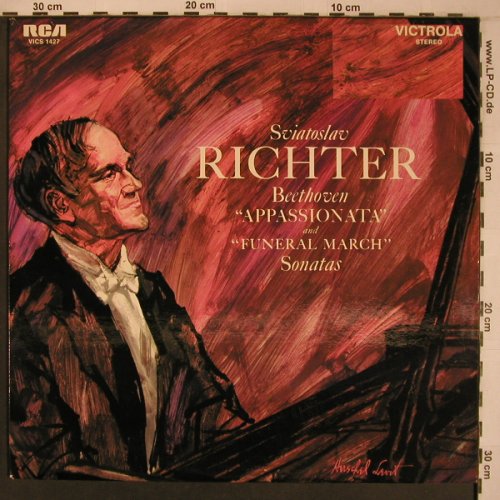 Beethoven,Ludwig van: Appassionata/Funeral March, RCA(VICS 1427), D  mono,  - LP - L9244 - 12,50 Euro