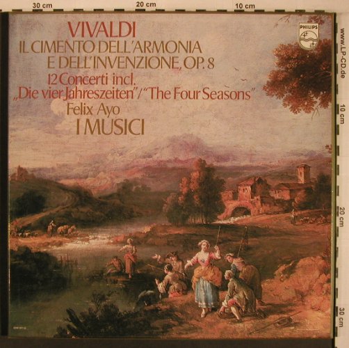 Vivaldi,Antonio: 12 Concerti op.8,Box, Philips (6747 311), NL Typ: 3LP Best.-Nr.: L9249 Preis: 14,00 Euro