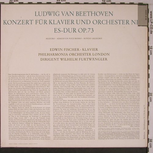 Beethoven,Ludwig van: Klavierkonzert Nr.5, Electrola Breitklang(STE 90048), D, VG+/m-,  - LP - L9268 - 5,00 Euro
