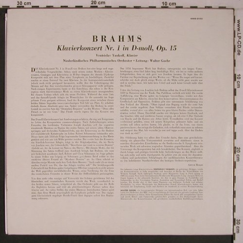 Brahms,Johannes: Klavierkonzert Nr.1 d-moll,op.15, MMS(MMS-2152), D,  - LP - L9274 - 7,50 Euro