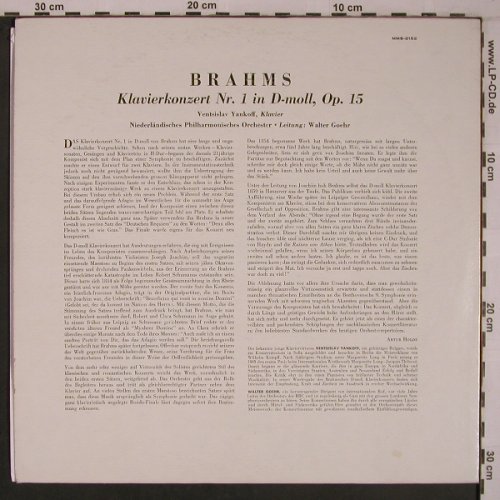 Brahms,Johannes: Klavierkonzert Nr.1 d-moll,op.15, MMS(MMS-2152), D,  - LP - L9274 - 7,50 Euro