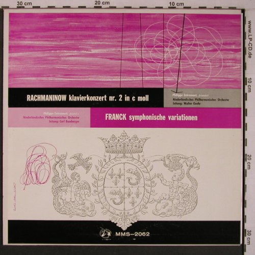 Rachmaninoff,Sergei / Franck: Klavierkonzert Nr.2 C-moll/SymVaria, MMS(MMS-2062), D,vg+/m-,  - LP - L9276 - 6,00 Euro