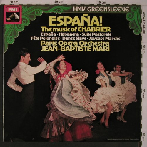Chabrier,Emmanuel: Orchestral Music, EMI HMV(ESD 7046), UK, 1976 - LP - L9284 - 7,50 Euro