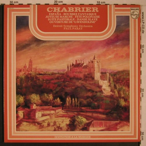 Chabrier,Emmanuel: Espana/Bourree Fantasque, Foc, Philips(6538 018), F,  - LP - L9286 - 7,50 Euro