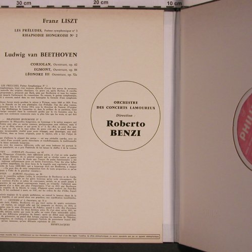 Liszt,Franz / Beethoven: Les Preludes, Rhaps. Hongroise No.2, Philips(6500 279), F,  - LP - L9294 - 9,50 Euro