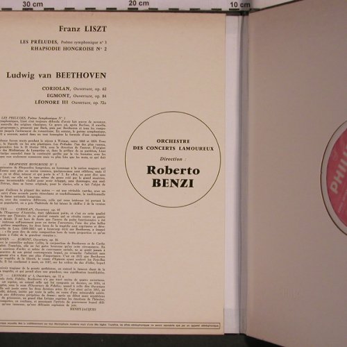 Liszt,Franz / Beethoven: Les Preludes, Rhaps. Hongroise No.2, Philips(6500 279), F,  - LP - L9294 - 9,00 Euro