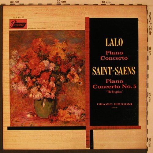 Lalo,Edouard / Saint-Saens: Piano Concerto c minor/PianoC. No.5, Turnabout(TV-S 34423), US, vg+/m-,  - LP - L9299 - 7,50 Euro