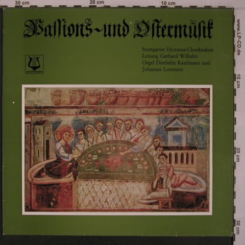 V.A.Passions und Ostermusik: Stuttgarter Hymnus-Chorknaben, Christophorus(SCGLB 75 976), D,  - LP - L9313 - 6,00 Euro