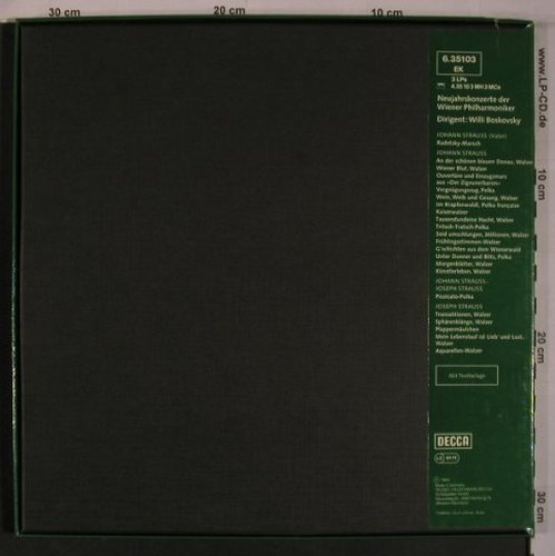 V.A.Neujahrskonzerte: 22 Tr.,Box, co, Ri (1969), Decca(6.35103 EK), D,  - 3LP - L9319 - 12,50 Euro