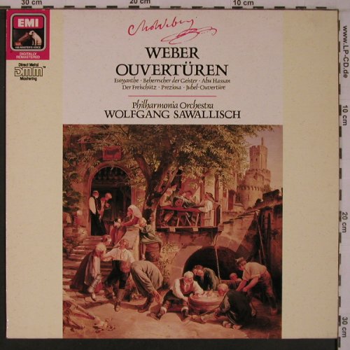 Weber,Carl Maria von: Ouvertüren, EMI(29 0718 1), D,  - LP - L9320 - 6,00 Euro