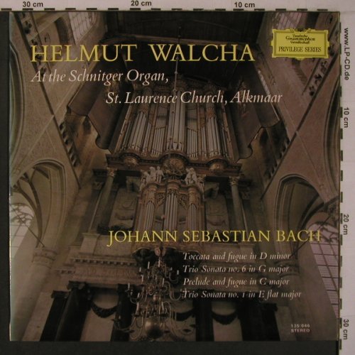 Bach,Johann Sebastian: Toccata & Fuge,BWV 565,530,547,525, D.Gr. Privilege Series(135 046), UK, Ri,  - LP - L9322 - 7,50 Euro