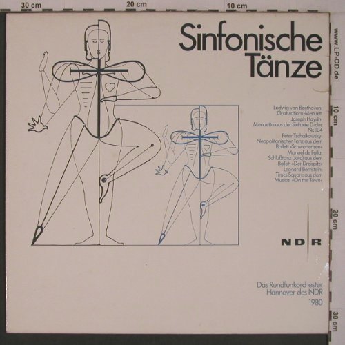 V.A.Sinfonische Tänze: Franz Grothe Klavier, m-/vg+, NDR(F 667 224), D, 1980 - LP - L9326 - 7,50 Euro