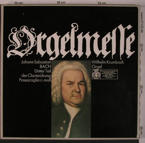 Bach,Johann Sebastian: Orgelmesse 3.Teil, Clavierübung,Box, Orbis(78 147), D,  - 3LP - L9332 - 20,00 Euro