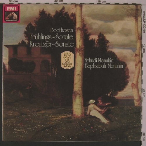 Beethoven,Ludwig van: Frühlings-Sonate,Kreutzer-S., EMI Das Meisterwerk(037-00 170), D, Ri, 1959 - LP - L9338 - 12,50 Euro