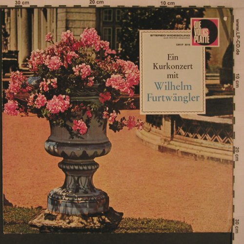 Furtwängler,Wilhelm: Ein Kurkonzert mit, Die Volksplatte (SMVP 8016), D, co Typ: LP Best.-Nr.: L9339 Preis: 12,50 Euro