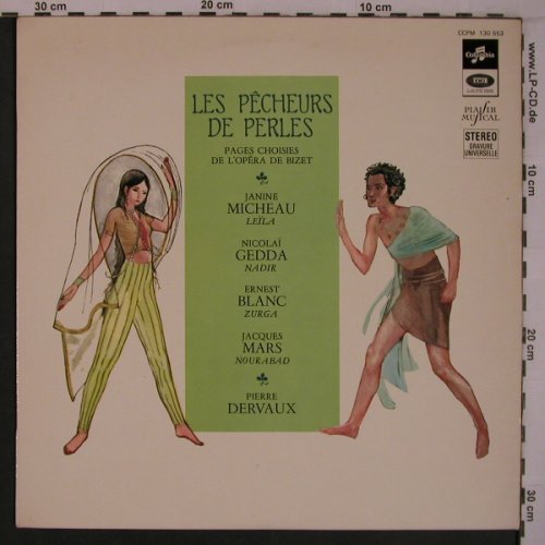 Bizet,Georges: Les Pecheurs de Perles(Extraits), EMI Columbia(CCPM 130 553), F, vg+/m-, 1978 - LP - L9347 - 8,00 Euro