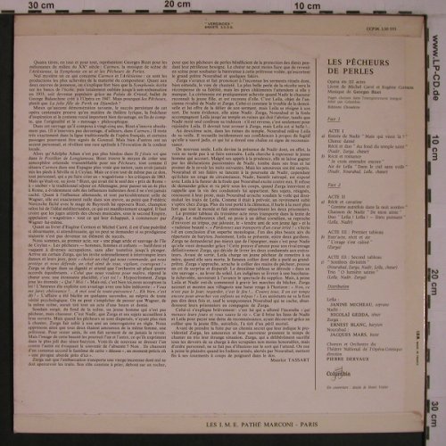 Bizet,Georges: Les Pecheurs de Perles(Extraits), EMI Columbia(CCPM 130 553), F, vg+/m-, 1978 - LP - L9347 - 8,00 Euro