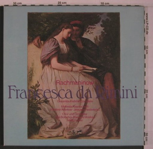 Rachmaninow,Sergej: Francesca da Rimini,poen op.32, Box, Eurodisc(28 351 XDR), D, 1970 - 2LP - L9349 - 12,50 Euro