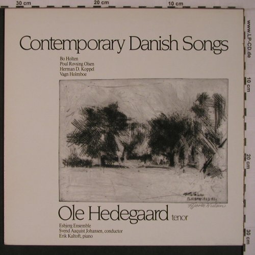 Hedegaard,Ole: Contemporary Danish Songs, Paula (32), DK, 1984 Typ: LP Best.-Nr.: L9350 Preis: 20,00 Euro