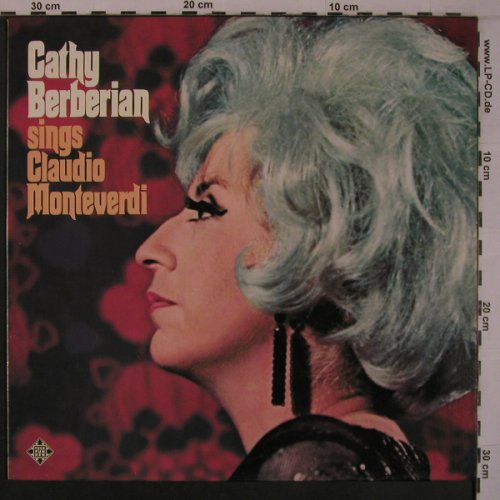 Berberian,Cathy: sings Claudio Monteverdi, Telefunken(6.41956 AW), D, 1975 - LP - L9354 - 18,00 Euro