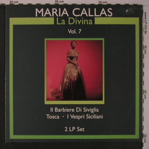 Callas,Maria: La Divina Vol.7, m-/vg+, Gli die d.M/Classicaphon(2789770), D,  - 2LP - L9362 - 8,00 Euro