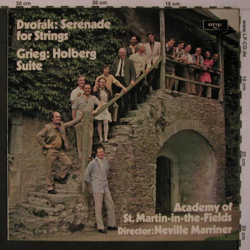 Dvorak,Antonin / Grieg: Serenade in E op.22 / Holberg Suite, Argo (ZRG 670), UK, m-/vg+, 1970 Typ: LP Best.-Nr.: L9372 Preis: 7,50 Euro