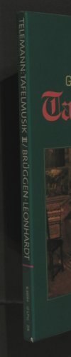 Telemann,Georg Philipp: Tafelmusik,Teil III, Box,Ri, Telefunken(6.35064 DX), D,  - 2LP - L9376 - 12,50 Euro