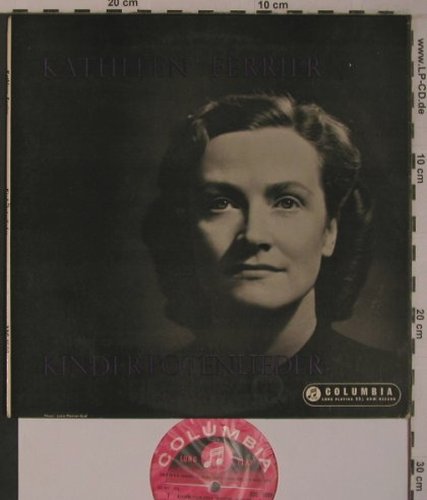 Mahler,Gustav: Kindertotenlieder, vg+/m-, Columbia(33 C 1009), UK,  - 10inch - L9379 - 5,00 Euro