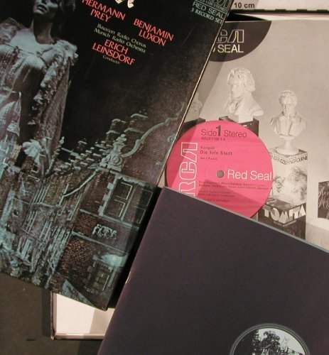 Korngold,Wolfgang: Die Tote Stadt, Box, RCA Red Seal (ARL3-1199), US, 1975 Typ: 3LP Best.-Nr.: L9389 Preis: 17,50 Euro
