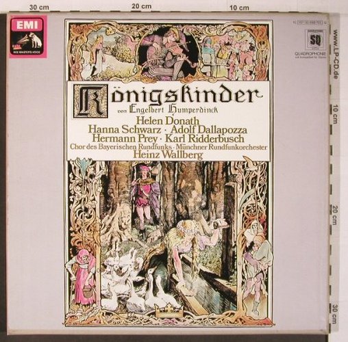 Humperdinck,Engelbert: Königskinder, Box, EMI(157-30 698/700), D, 1977 - 3LPQ - L9397 - 14,00 Euro