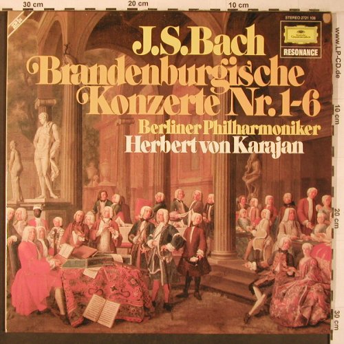 Bach,Johann Sebastian: 6 Brandenburgische Konzerte,Foc, D.Gr. Resonance(2721 108), D,  - 2LP - L9403 - 9,00 Euro