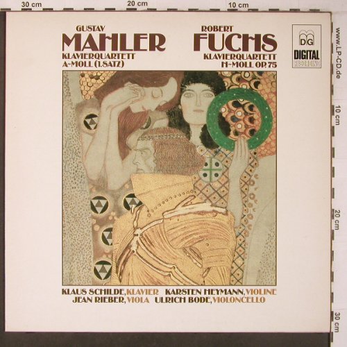 Mahler,Gustav / Robert Fuchs: Klavierquartette, DG(MD+GG 1165), D, 1985 - LP - L9414 - 26,00 Euro