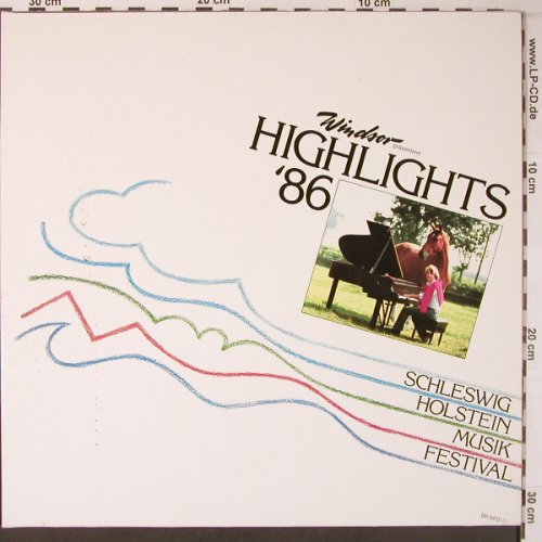 V.A.Schleswig-Holstein Musik Festiv: Highlights'86, Windsor, Foc, Bayer RecordsBR 34101/2(76.28968), D,  - 2LP - L9430 - 20,00 Euro