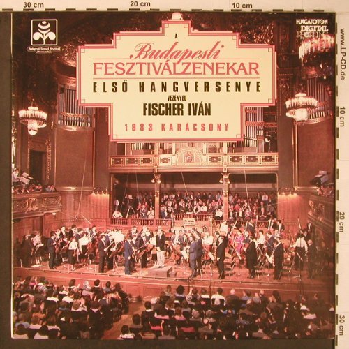 Budapesti Fesztivalzeneka: Fischer Ivan,Mozart,k.550, Glinka.., Hungaroton(SLPD 12528), H, 1984 - LP - L9441 - 7,50 Euro