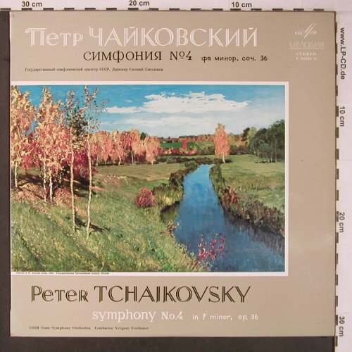 Tschaikowsky,Peter: Symphony No.4 in F Minor, op.36, Melodia,vg+/m-(C 01521-2), UDSSR,  - LP - L9448 - 7,50 Euro