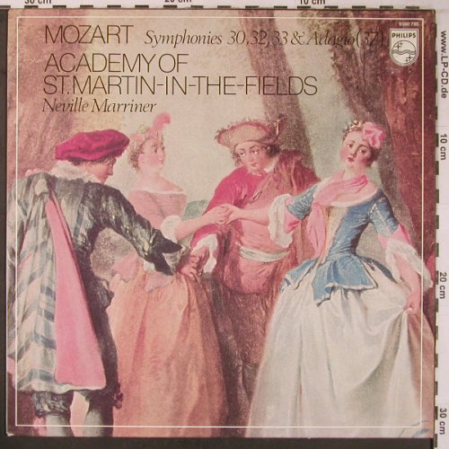 Mozart,Wolfgang Amadeus: Symphonies 30,32,33&Adagio(37), Philips(9500 790), NL, 1981 - LP - L9454 - 6,00 Euro