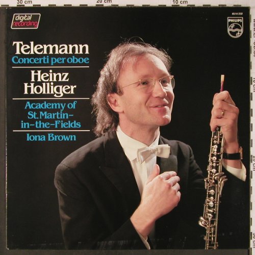 Telemann,Georg Philipp: Concerti per oboe, Philips(6514 232), NL, 1982 - LP - L9460 - 7,50 Euro