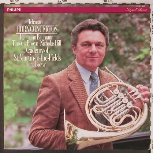 Telemann,Georg Philipp: Horn Concertos,Woc, Philips(412 226-1), NL, 1984 - LP - L9461 - 7,50 Euro