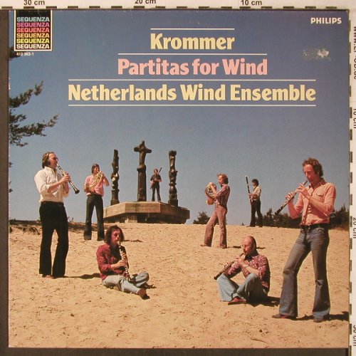 Krommer,Franz: Oktett-Partita es dur,op.57,69,79, Philips(412 362-1), NL, m /vg+, 1984 - LP - L9467 - 6,00 Euro