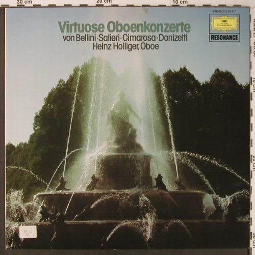 Holliger,Heinz: Virtuose Oboenkonzerte, D.Gr. Resonance(2535 417), D,  - LP - L9468 - 7,50 Euro