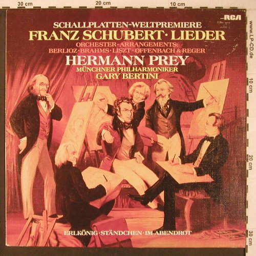 Schubert,Franz: Lieder, in Orchesterbegleitung, RCA(RL 30453), D, 1977 - LP - L9470 - 9,00 Euro