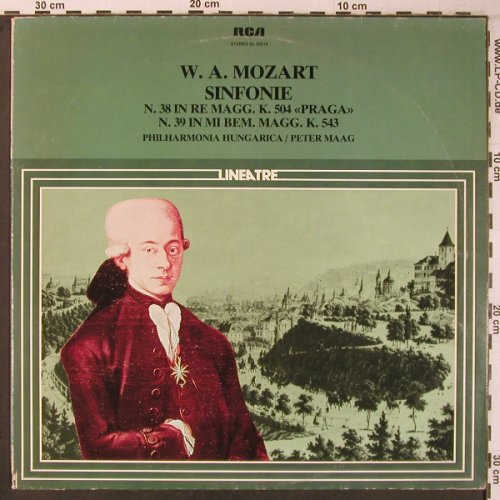Mozart,Wolfgang Amadeus: Sinfonie N.38 in Re Magg k.504,k543, RCA Lineatre,woc(GL 32610), I, m-/vg+, 1981 - LP - L9479 - 6,00 Euro