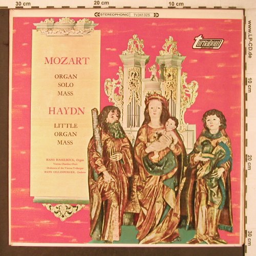 Mozart,Wolfgang Amadeus/Haydn: Organ Solo Mass/Little Organ Mass, Turnabout Vox,Ri (TV 34132S), UK,vg+/m-, 1967 Typ: LP Best.-Nr.: L9488 Preis: 6,00 Euro