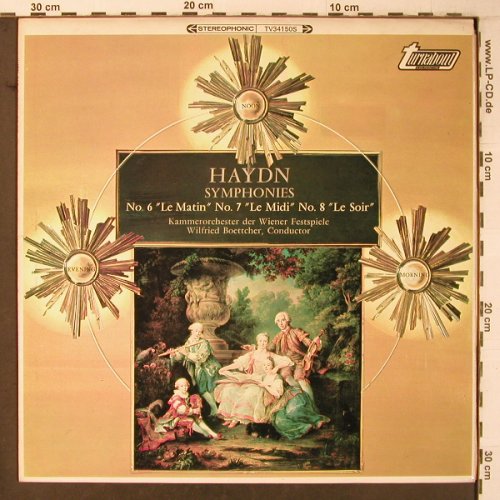 Haydn,Joseph: Symphonies No.6 Le Matin,No7 LeSoir, Turnabout Vox, Ri (TV 34150S), D, 1967 Typ: LP Best.-Nr.: L9489 Preis: 6,00 Euro